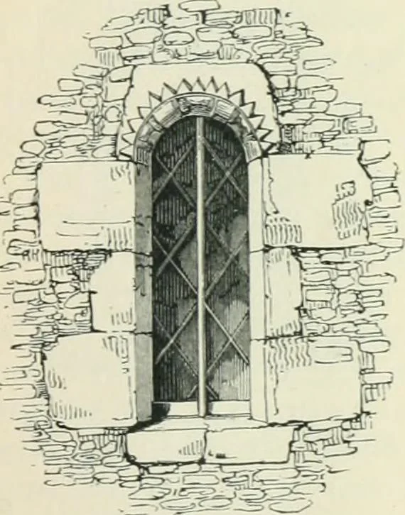 An illustration from Gothic architecture in England and France, 1911, leaf 243