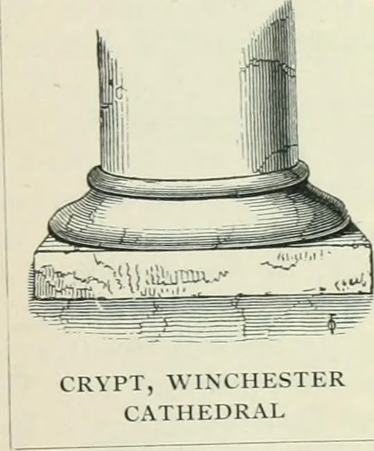 An illustration from Gothic architecture in England and France, 1911, leaf 245