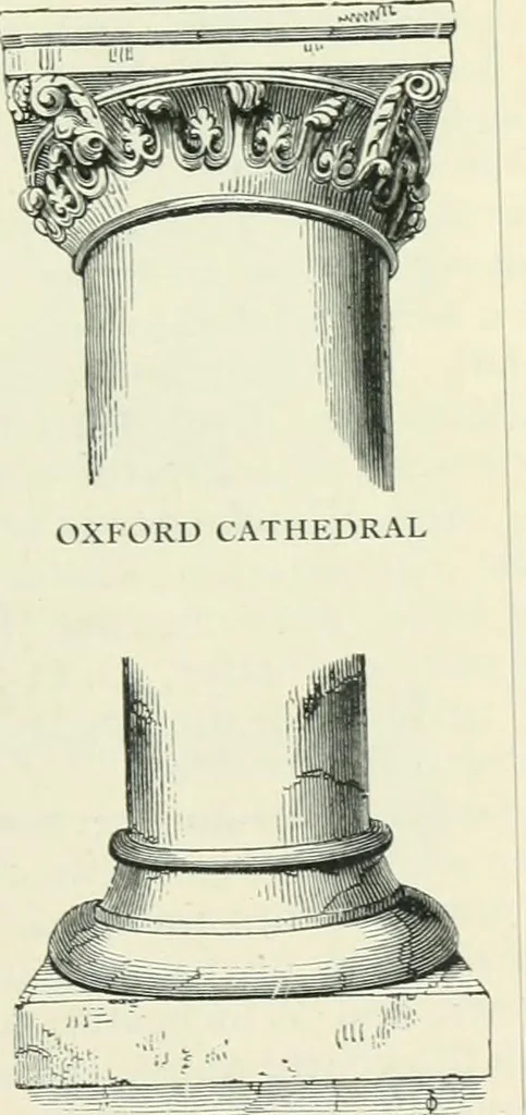 An illustration from Gothic architecture in England and France, 1911, leaf 245