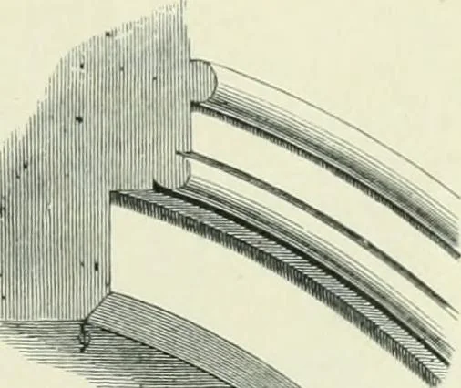 An illustration from Gothic architecture in England and France, 1911, leaf 247