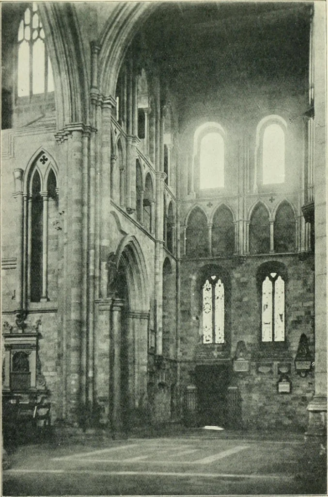 An illustration from Gothic architecture in England and France, 1911, leaf 259