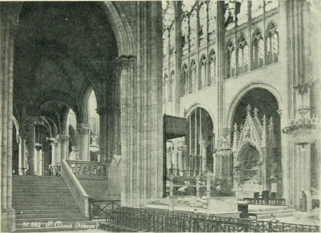 An illustration from Gothic architecture in England and France, 1911, leaf 269