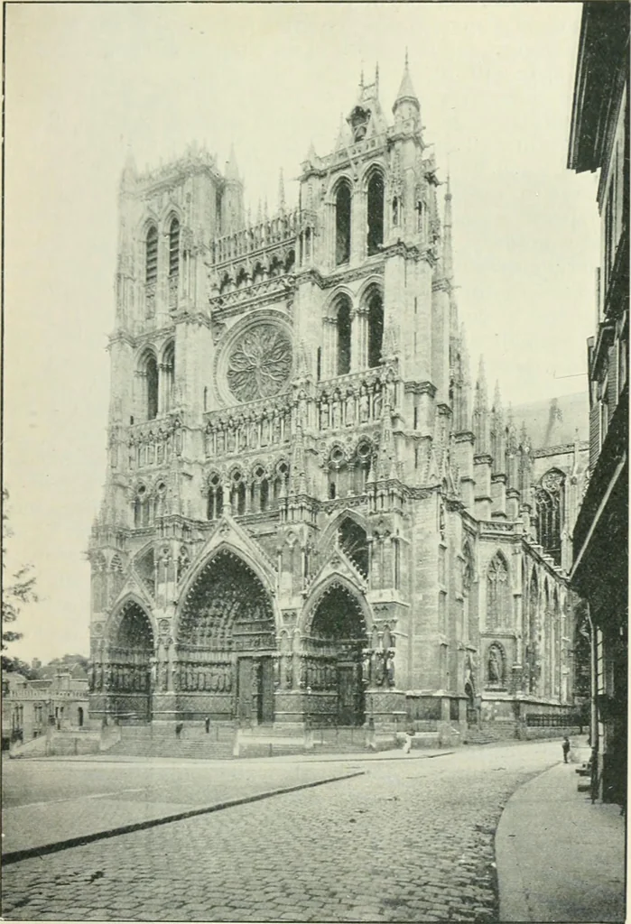 An illustration from Gothic architecture in England and France, 1911, leaf 273