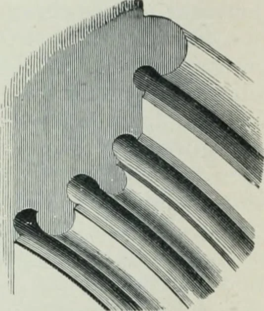 An illustration from Gothic architecture in England and France, 1911, leaf 286