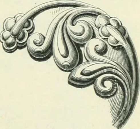 An illustration from Gothic architecture in England and France, 1911, leaf 287