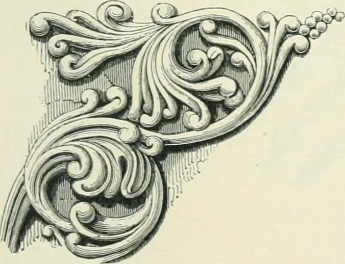 An illustration from Gothic architecture in England and France, 1911, leaf 287