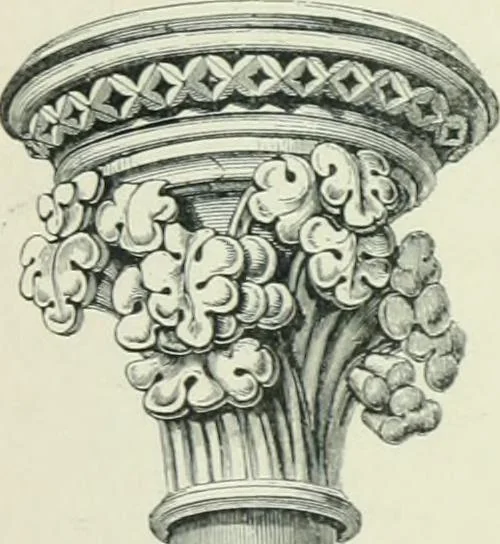 An illustration from Gothic architecture in England and France, 1911, leaf 291