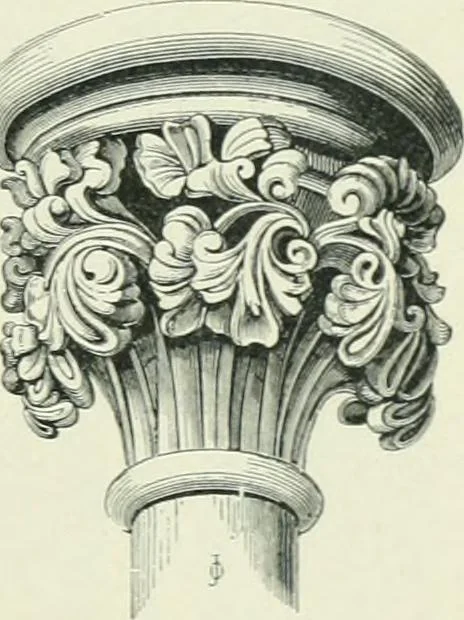 An illustration from Gothic architecture in England and France, 1911, leaf 291