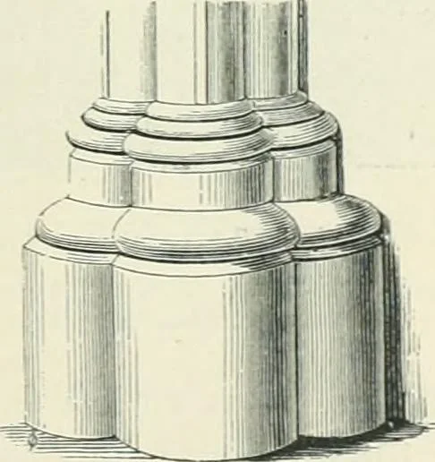 An illustration from Gothic architecture in England and France, 1911, leaf 291