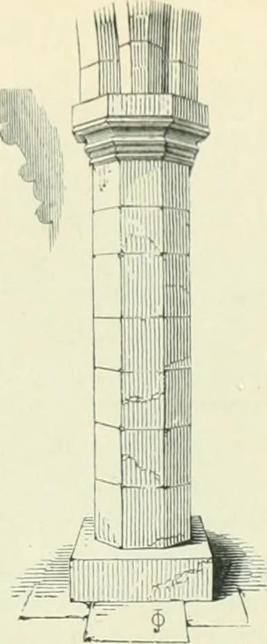 An illustration from Gothic architecture in England and France, 1911, leaf 305