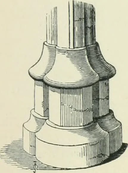 An illustration from Gothic architecture in England and France, 1911, leaf 305