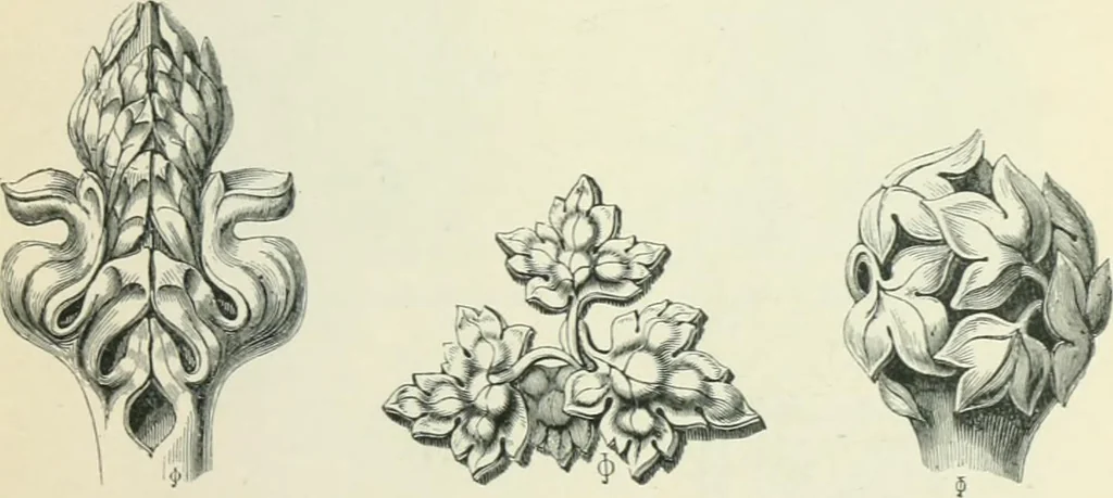 An illustration from Gothic architecture in England and France, 1911, leaf 311