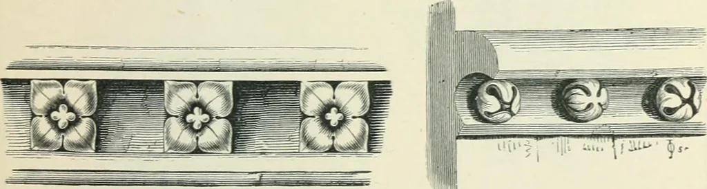 An illustration from Gothic architecture in England and France, 1911, leaf 311