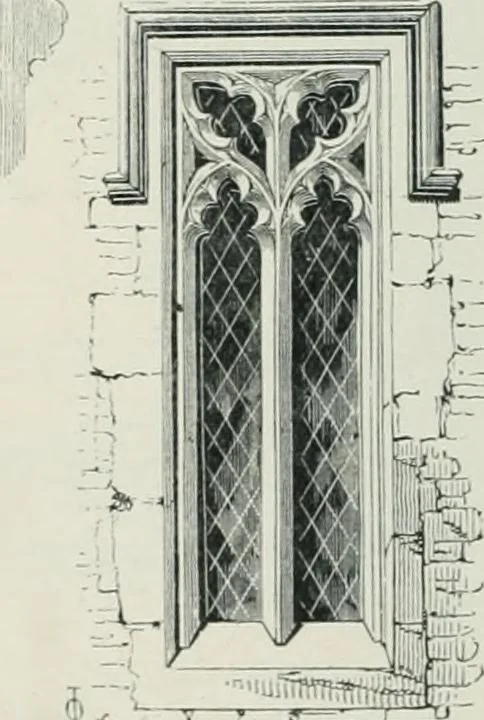 An illustration from Gothic architecture in England and France, 1911, leaf 312