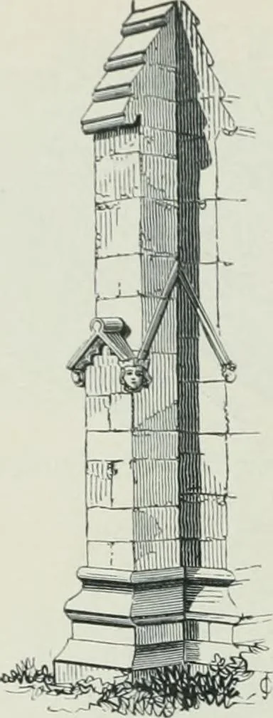 An illustration from Gothic architecture in England and France, 1911, leaf 314