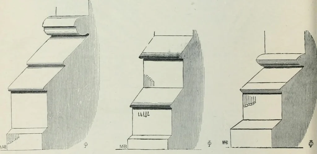 An illustration from Gothic architecture in England and France, 1911, leaf 314