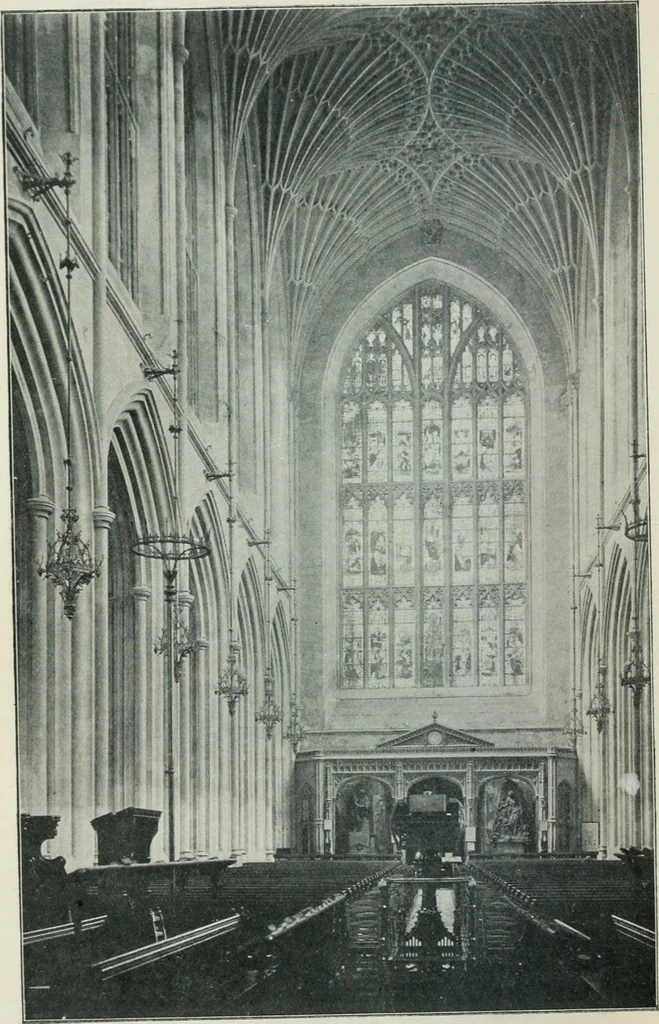 An illustration from Gothic architecture in England and France, 1911, leaf 322