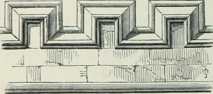 An illustration from Gothic architecture in England and France, 1911, leaf 332