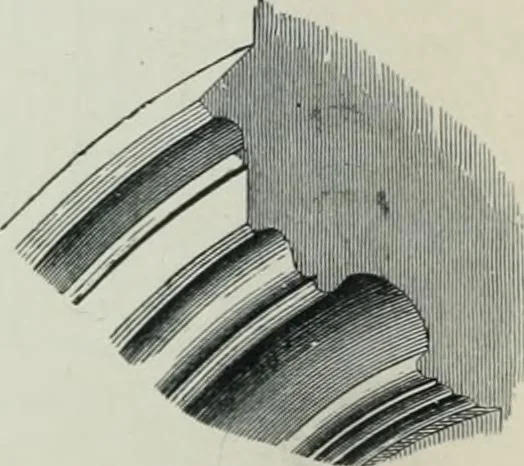 An illustration from Gothic architecture in England and France, 1911, leaf 334