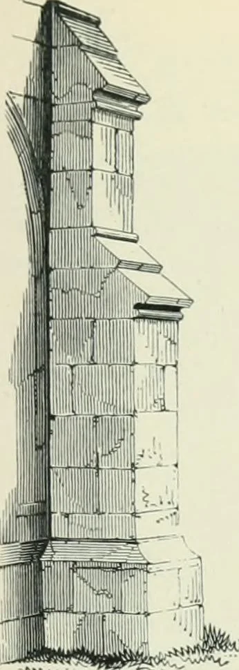 An illustration from Gothic architecture in England and France, 1911, leaf 335