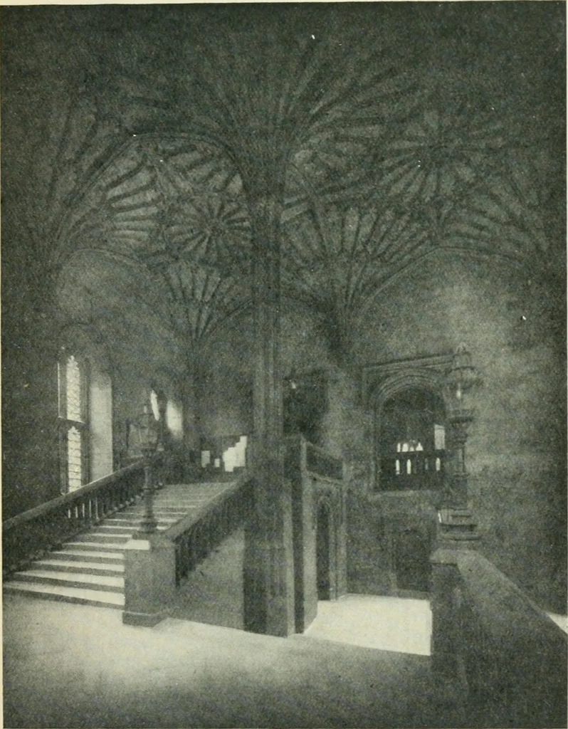 An illustration from Gothic architecture in England and France, 1911, leaf 337
