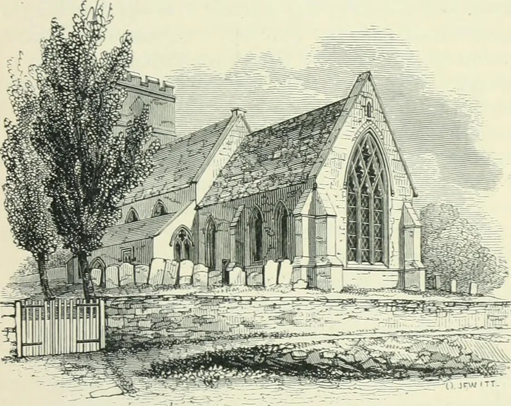 An illustration from Gothic architecture in England and France, 1911, leaf 339