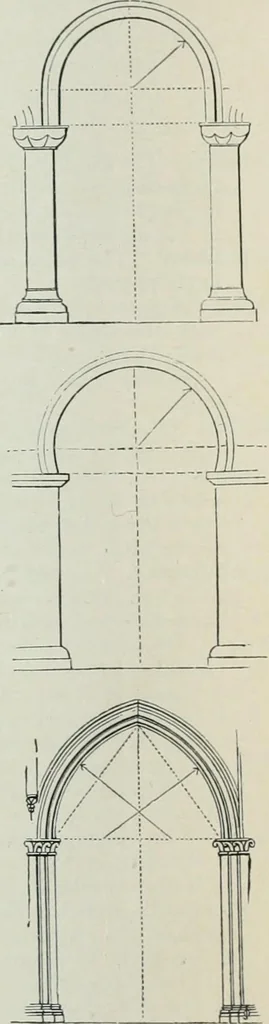 An illustration from Gothic architecture in England and France, 1911, leaf 370