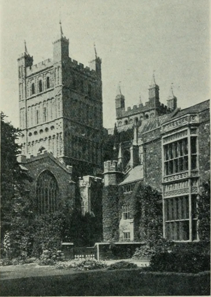 An illustration from Gothic architecture in England and France, 1911, leaf 80