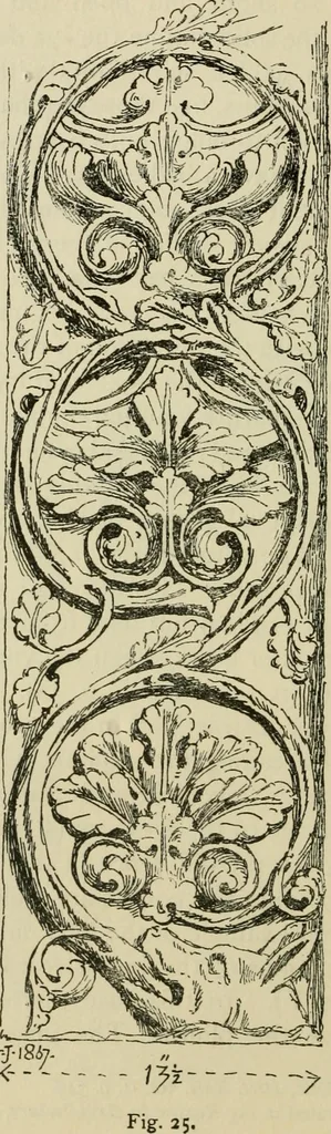 An illustration from Gothic architecture in France, England, and Italy, 1915, leaf 107