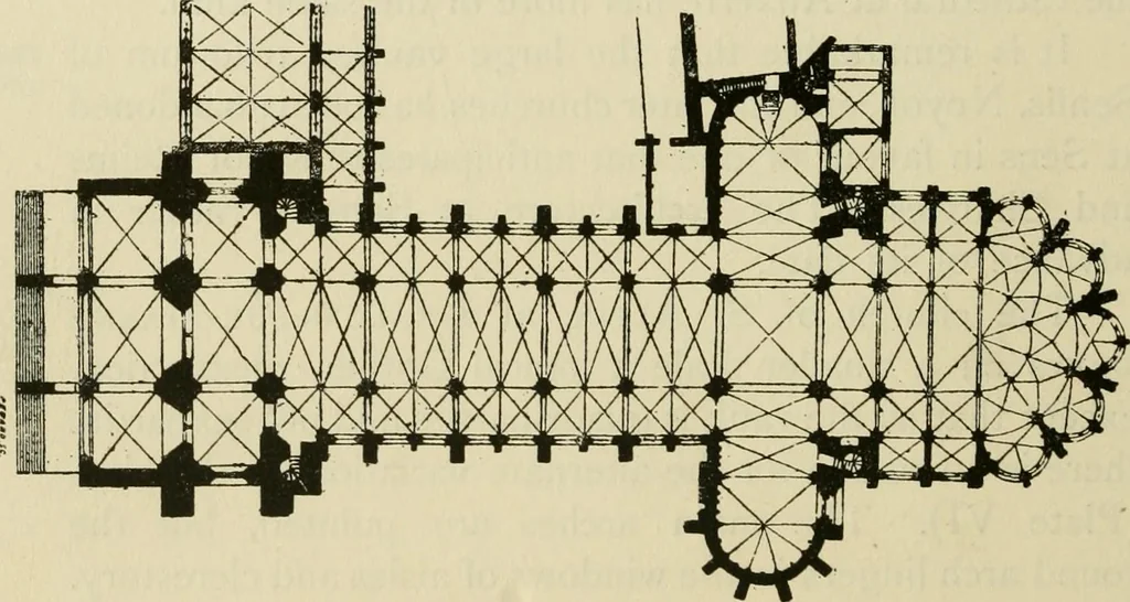 An illustration from Gothic architecture in France, England, and Italy, 1915, leaf 111