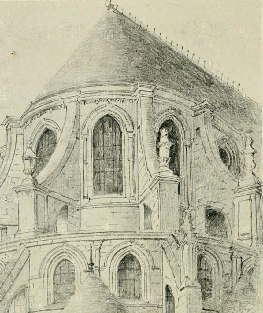 An illustration from Gothic architecture in France, England, and Italy, 1915, leaf 115