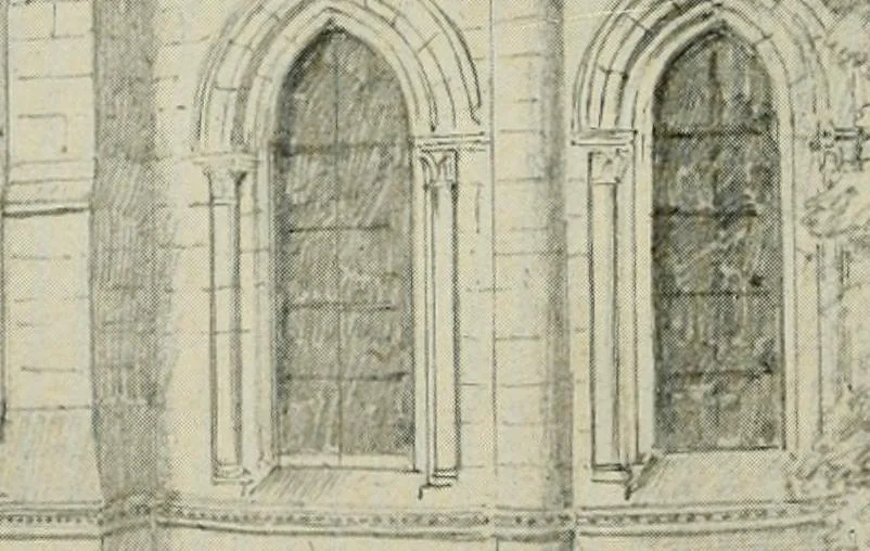 An illustration from Gothic architecture in France, England, and Italy, 1915, leaf 115
