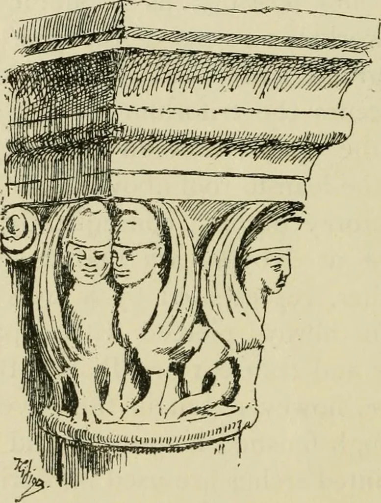 An illustration from Gothic architecture in France, England, and Italy, 1915, leaf 117
