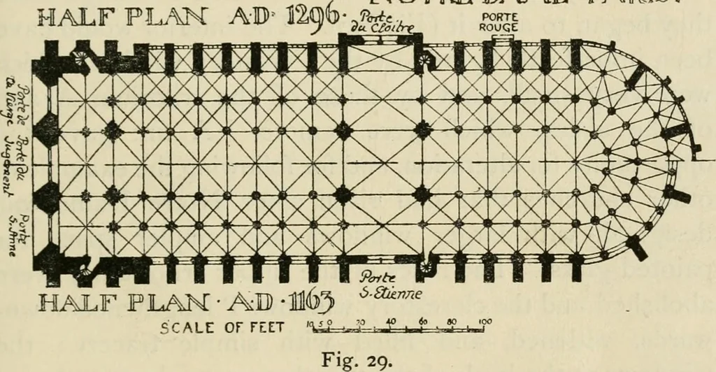 An illustration from Gothic architecture in France, England, and Italy, 1915, leaf 128