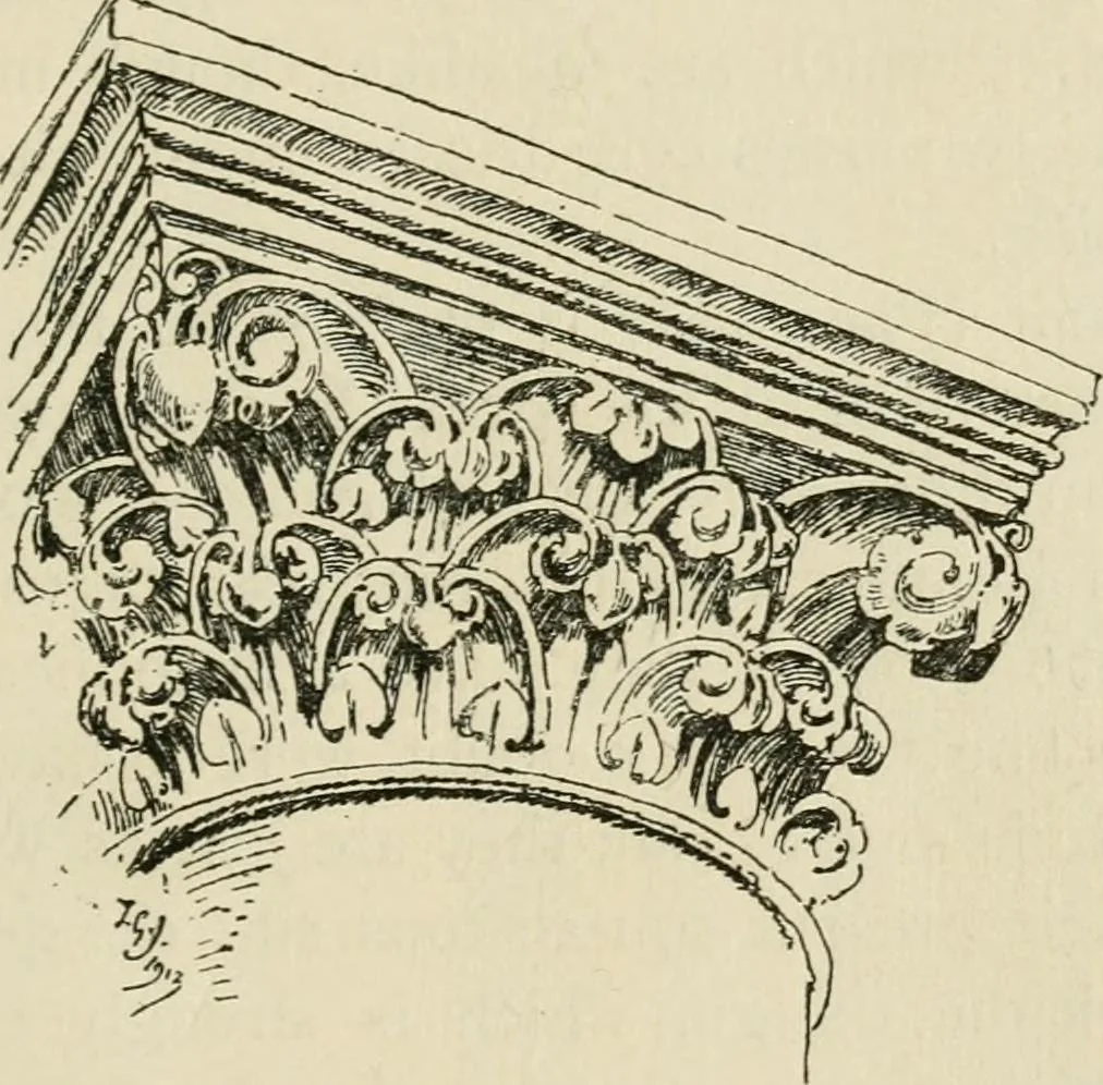 An illustration from Gothic architecture in France, England, and Italy, 1915, leaf 134
