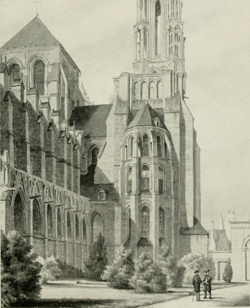 An illustration from Gothic architecture in France, England, and Italy, 1915, leaf 142