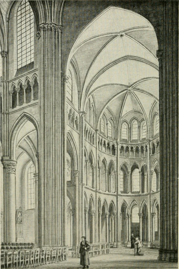 An illustration from Gothic architecture in France, England, and Italy, 1915, leaf 155