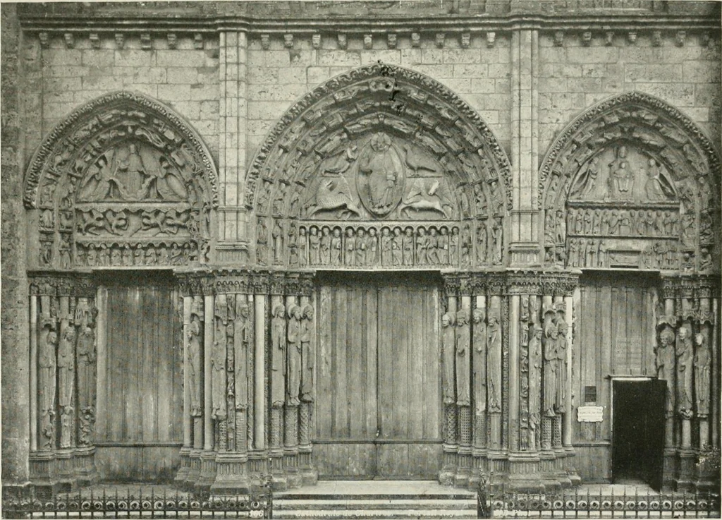 An illustration from Gothic architecture in France, England, and Italy, 1915, leaf 164