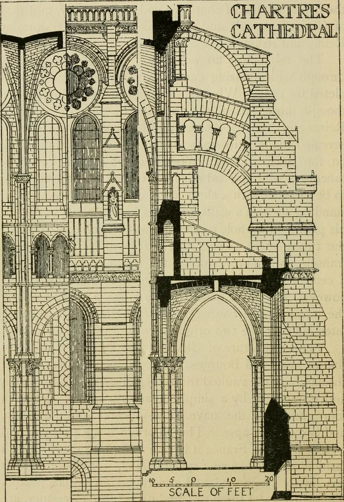 An illustration from Gothic architecture in France, England, and Italy, 1915, leaf 169