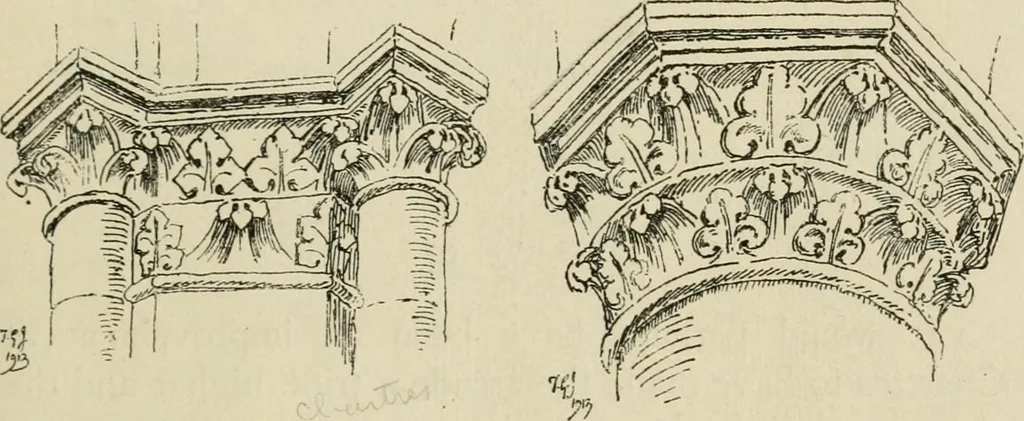 An illustration from Gothic architecture in France, England, and Italy, 1915, leaf 170