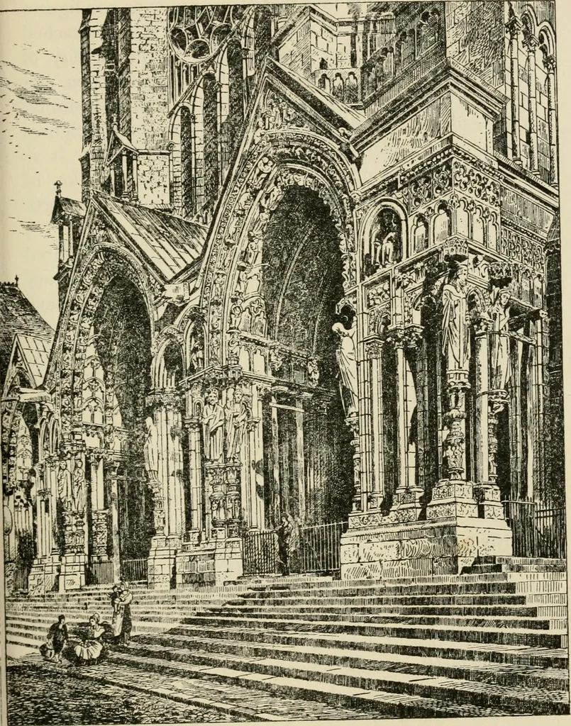 An illustration from Gothic architecture in France, England, and Italy, 1915, leaf 172