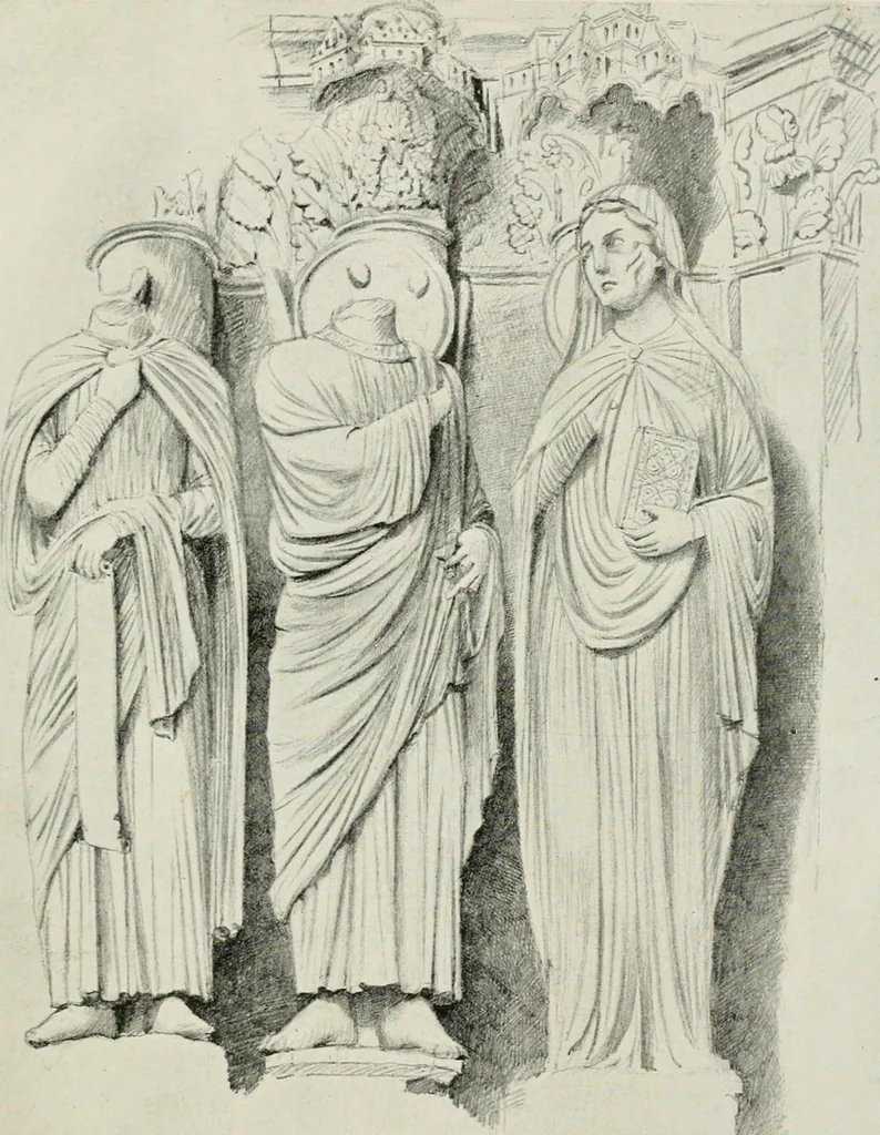 An illustration from Gothic architecture in France, England, and Italy, 1915, leaf 174