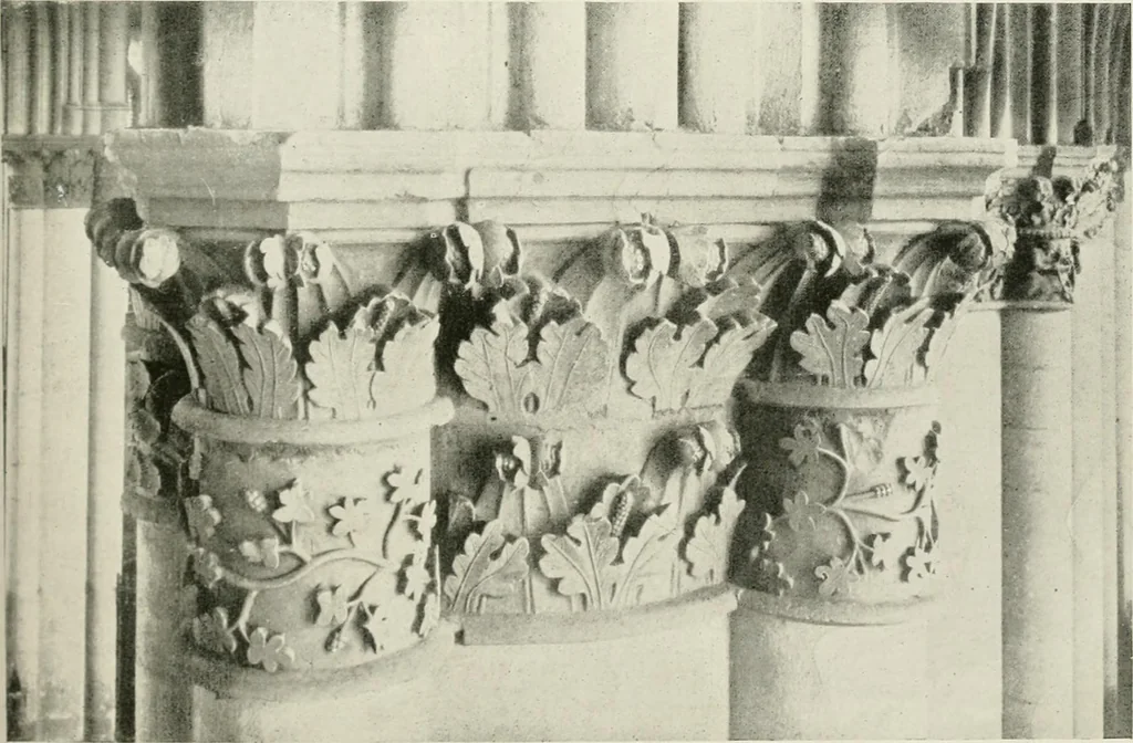 An illustration from Gothic architecture in France, England, and Italy, 1915, leaf 188