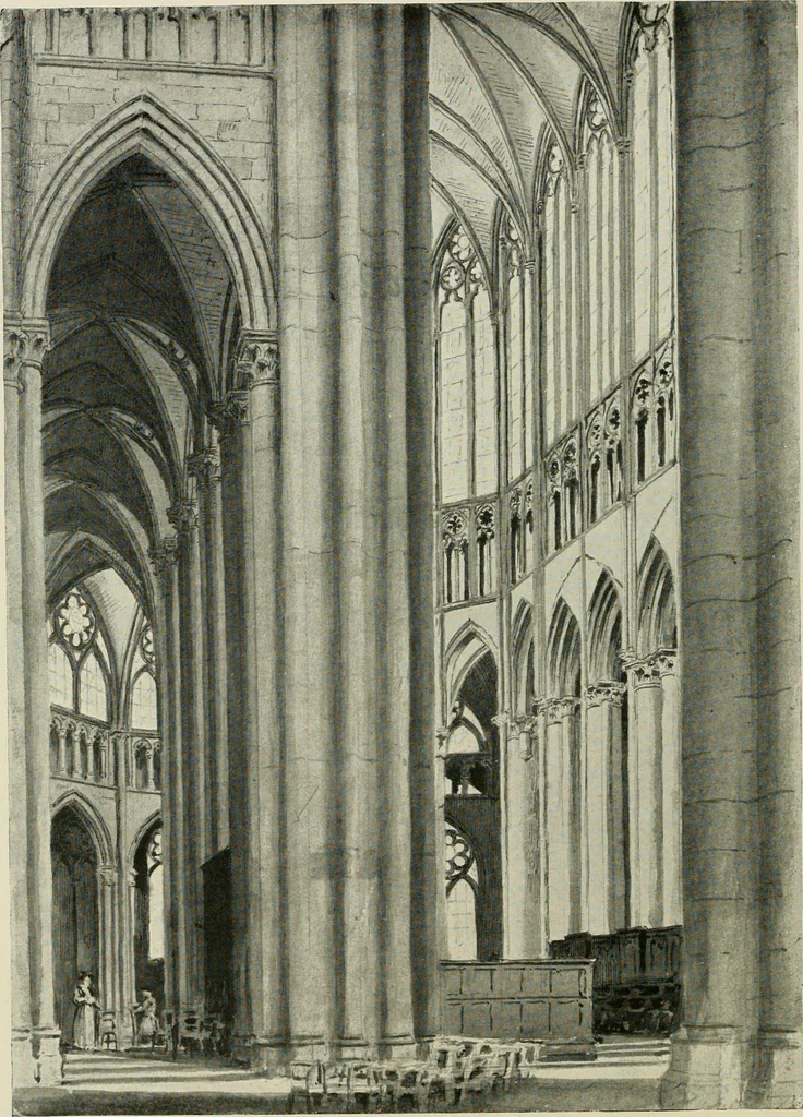 An illustration from Gothic architecture in France, England, and Italy, 1915, leaf 227