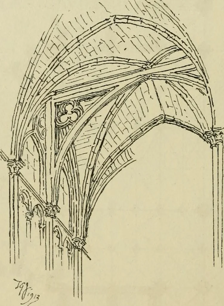 An illustration from Gothic architecture in France, England, and Italy, 1915, leaf 229