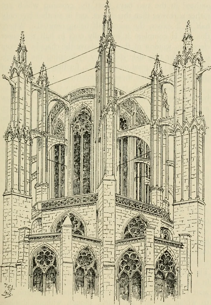 An illustration from Gothic architecture in France, England, and Italy, 1915, leaf 230