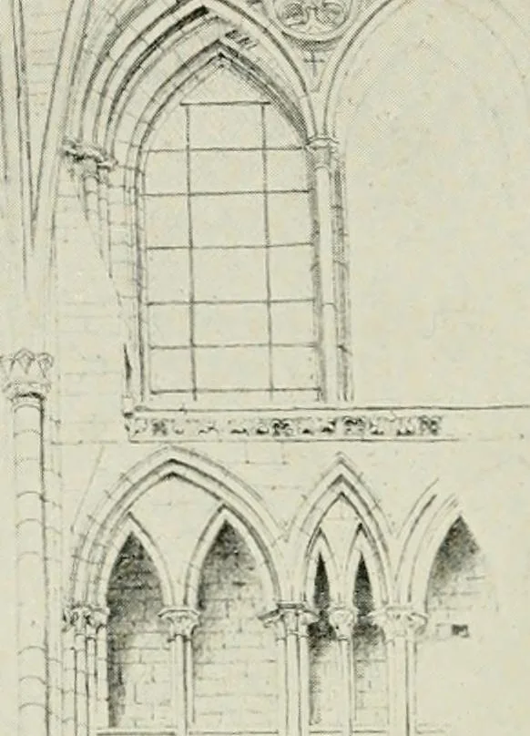 An illustration from Gothic architecture in France, England, and Italy, 1915, leaf 253