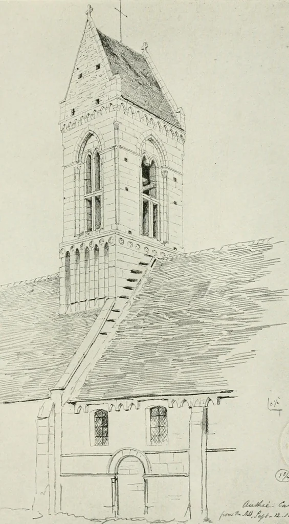 An illustration from Gothic architecture in France, England, and Italy, 1915, leaf 260