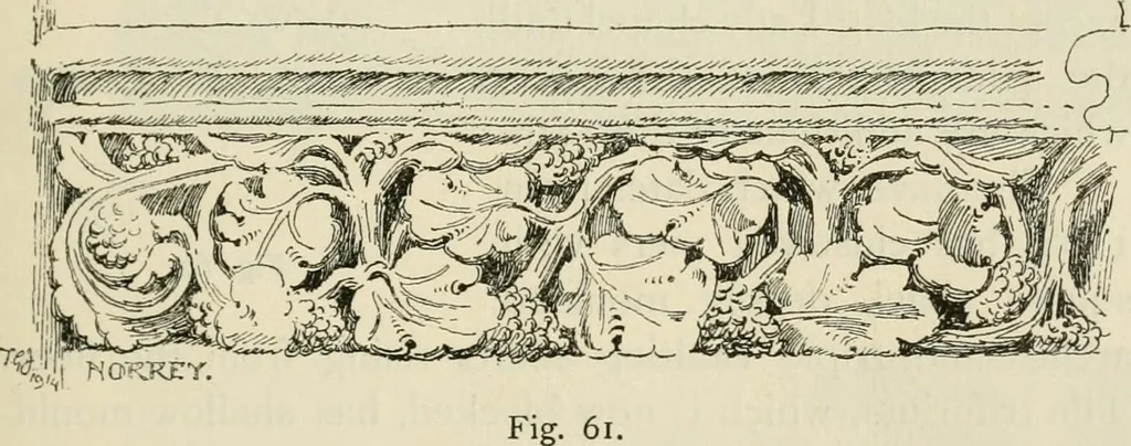 An illustration from Gothic architecture in France, England, and Italy, 1915, leaf 262