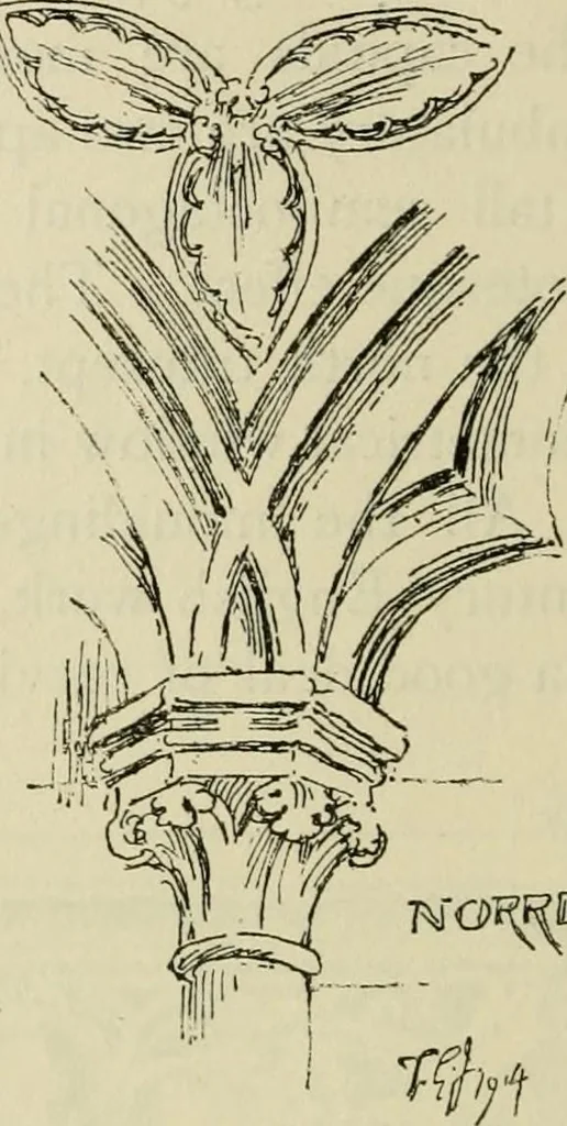 An illustration from Gothic architecture in France, England, and Italy, 1915, leaf 263